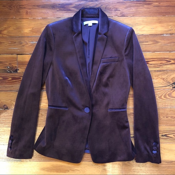 ANTONIO MELANI Jackets & Blazers - Antonio Melani • Velvet Plumb Blazer